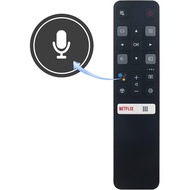 RC802V FMR2 Voice Replace Remote Control Compatible with TCL 06-OLT-AARC802V 06-BTZNYY-URC802V Smart