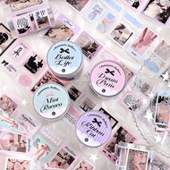(IAS) WS10 - Washi Tape Masking Tape Ribbon Ballet Korean Style Cute Cat Rococo Sticker Roll 2 meter