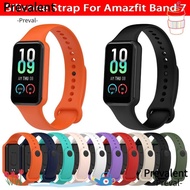 PREVAL Strap Smart Watch Sport Soft Replacement for Amazfit Band 7