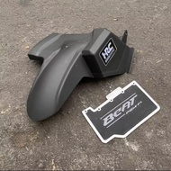 Hugger 2013-2019BEAT + Mudflap BEAT + Hugger Sticker Can Be Used for Motorcycles Pgm FIBEAT FiBEAT P