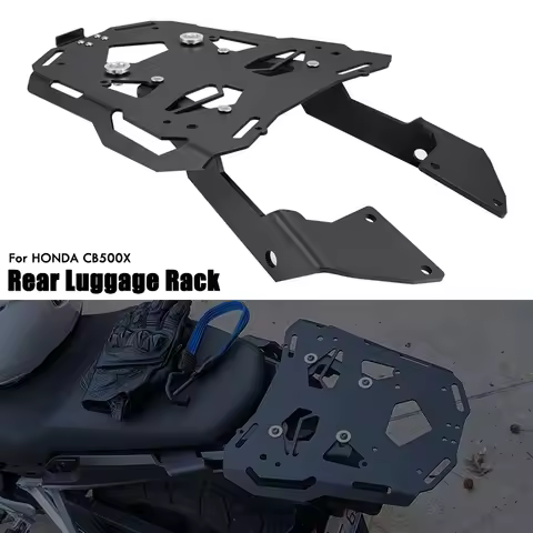 Motorcycle Rear Luggage Rack Cargo Holder Top Box Carrier Shelf Bracket For HONDA CB400X CB500X CB50