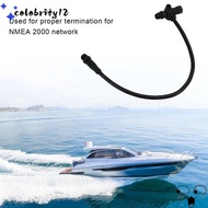 CELEBRITY12 5 Pin T Connector, M12 Interface 5 Pin Design Backbone Drop Cable, Drop Cable T Connecto