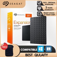 Seagate 2TB Hard Disk 2.5" External Disk, 1TB HDD Hardisk Drive