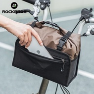 ROCKBROS Waterproof Bicycle Front Hanging Bag Folding Bike Split Front Handle Bag Road Mountain Bike Riding Bag