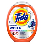 🔥Ready Stock🔥Tide Power PODS Plus Ultra OXI White and Bright Laundry Detergent, 45 Count