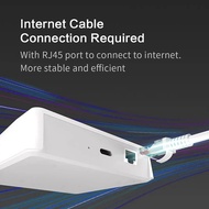 【 LCG5】-1 PCS Tuya Matter Thread Hub Zigbee Smart Home Bridge Matter Gateway Hub Siri Voice Control