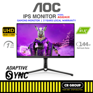 AOC AG324UX - 31.5" 4K IPS UHD Gaming Monitor - 144Hz Refresh Rate - 1ms Response Time (3Yrs AOC Warranty)