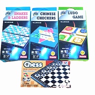 Chess Folding Board Chess Set Ludo snake mini travel set