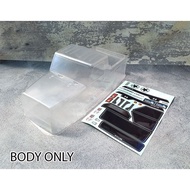 Bodyshell RGT Rubicon Pickup Scale 1/10 313mm Axial SCX10 FS Freemen