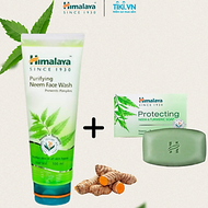 COMBO SỮA RỬA MẶT NEEM HIMALAYA PURIFYING NEEM FACE WASH VÀ À PHÒNG TRỊ MỤN LƯNG, VIÊM LỖ CHÂN LÔNG