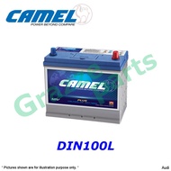 Camel Plus MF CMF DIN100L | DIN100 | LN5 | 60044 (100AH) Car Battery Bateri Kereta for Audi BMW Merc