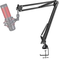 Mic Arm Boom Arm - Microphone Arm for HyperX QuadCast QuadCast S SoloCast, Blue Yeti, Fifine AM8, Ro