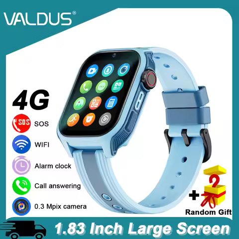 VALDUS 2025 VK36 4G Children Smartwatch Camera Video Call SOS SIM Card WIFI GPS Positioning Compatib