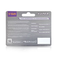 SSD V-GeN Hyper 512Gb M.2 NVMe Pcie Gen 3.0 - SSD Vgen 512 Gb M2 NVME