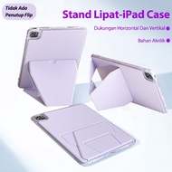 IPad Acrylic hard case-Stand folding iPad case-No flip cover For iPad Air4/5/6/7 iPad7/8/9/10th Gen1