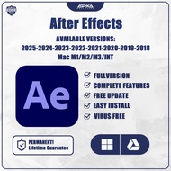 【Lifetime】 Adobe Ae After Effects Supports Windows/Mac/M1 M2 M3 Intel Lifetime Use 2025~2018 Version