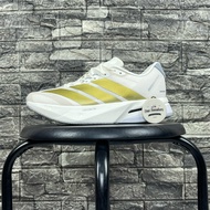 ADIDAS ADIZERO BOSTON 13 WHITE METALLIC GOLD SHOES
