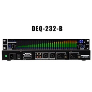 BOMGE DEQ-232 HD Digital Equalizer 2 Channel 31 Bands USB Dual Voltage For Wedding Party Music Festi