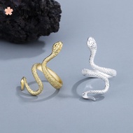 ♥Original Winding Snake Thai Silver Ring Female Simple Unique Snake-Shaped Jewelry silver 925 original ring for women rings men korean jewelry cincin lelaki cincin perempuan couple cincin emas korea 戒指