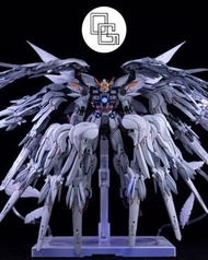 1/100 MG Wing Zero Gundam EW Ver.KA  Snow White 白雪姬custom mg hg rg pg高達模型代工完成品 （需要訂造）