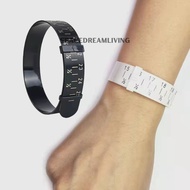 Tape Ukuran Lilitan Tangan Size Gelang Rantai Wrist Ruler Bracelet Bangle Measuring Tape Adjustable 