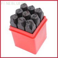 [finebluek7] 5/16" 8mm 0-9 Numbers Stamps