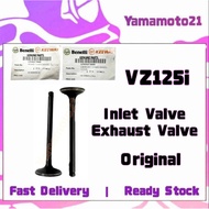 Benelli VZ 125 125i VZ125 VZ125i Inlet Valve / Exhaust Valve Brand TAA & Original 1 Pc Only - In Val