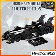 Batman Limited Edition 1989 Classic Batmobile Toy 40433 Speed Racing Building Blocks High Tech Car B
