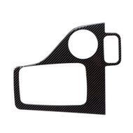 【Ready Stock&COD】Carbon Fiber Stainless Steel Gear Shift Panel Cover Trim Frame for Ford Ranger Ever