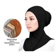 Anak Tudung Inner Ninja Dagu Premium Cotton