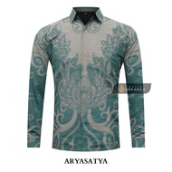 BATIK ARKANZA Motif ARYASATYA Kemeja Batik Pria Lengan Panjang