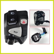 ❍ ▱ ⭕ ✒ Domino Handle Switch For Honda Click with Pssing Light Hazard Light PLug and play
