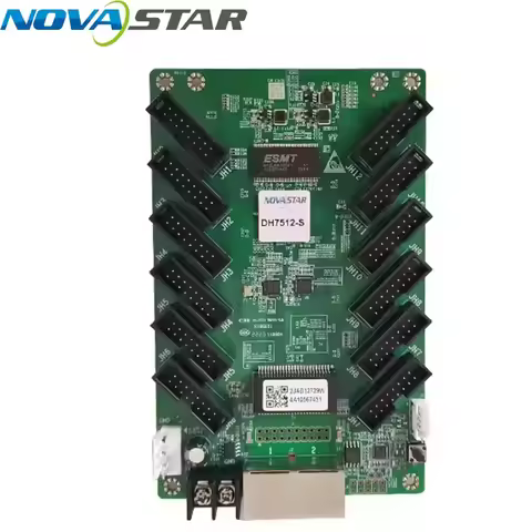 Novastar LED Receiving Card DH7512-S Display Control System Card Synchronous 128*256 Pixels 8*HUB75E