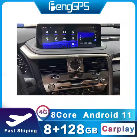 Android Car Radio For Lexus RX 200t RX200t rx350 rx300 rx350 rx450h 2018-2020 Car Multimedia Video S