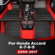 RHD For Honda Accord 6 Accord 7 Accord 8 Accord 9 2000-2017 Custom Car Floor Mat Automobile Carpet I