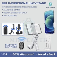 【SG】✨Universal Travel Phone Holder for Plane/Luggage/Desk/Cabinet/Tablet/Phone Stand, Bluetooth remo