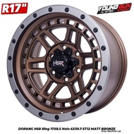 PROMO SPESIAL MURAH Pelek mobil fortuner ring 17 HSR BONE velg r17 lubang 6 buat pajero