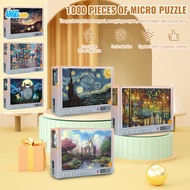1000 pcs Jigsaw Puzzle Colorful Jigsaw Puzzle for Kids Anime Puzzle Intellectual Game Relieve Stress
