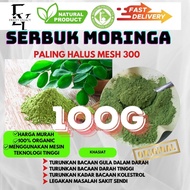 SERBUK DAUN KELOR/MORINGA (100gram) Moringa powder 辣木粉 Moringa Leaves Organic Moringa leaf