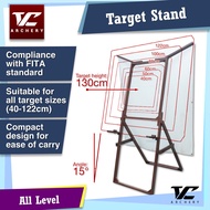 V Club Archery Target Stand with Kevlar Cloth for Target Butt Size 40cm - 122cm FITA Standard Arrow 