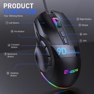 【HOT】❁✶▤ Full-speed multi-button mouse 9-button wired macro e-game