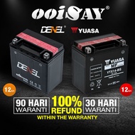 YUASA DENEL YTX14-BS (MF) - Motorcycle Battery - Naza Blade 650 BMW F800GT F800GS Honda Africa 750