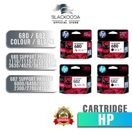 HP PRINTER CARTRIDGE 680 / 682 COLOUR & BLACK