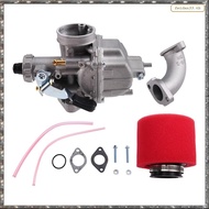 [L W H Y] VM22 Carburetor 26mm Replacement Intake Pipe Air Filter Sponge for 110cc 125cc 140cc Motoc
