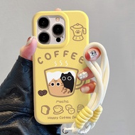 Casing hp For iphone 16 11 12 13 14 15 pro xs XR 14 plus pro max 7 8 6 7+ 8+ 6+ Xs Max Casing with C