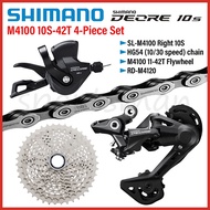 Shimano Deore M4100 1x10 Speed Groupset MTB Bike SL-M4100 Shifter Lever RD-M4120 M5120 Rear Deraille