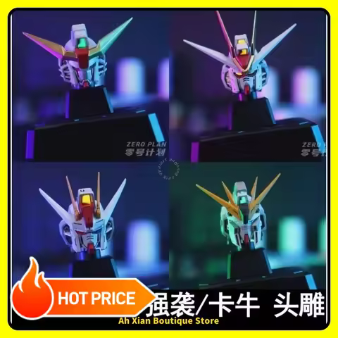 In Stock ZERO PLAN Head 4 IN 1 1/100 MG DESTINY V STRIKE STRIKE FREEDOM Heads Mecha Model Kits Assem