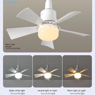 EXPEN LED Ceiling Fan Light, Remote Control Dimmable Wireless Fans Lighting, Modern 30W E27 Base Intelligent Fan Lamp Household