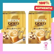 【Direct from Japan】Nescafe Gold Blend, Richness Deep, Stick Coffee, 8 Sticks x 6 Boxes [Cafe au Lait] [Latte]