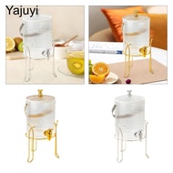 [Yajuyi] Beverage Dispenser with Stand, Drink Container, Water Beverage Dispenser, Cold